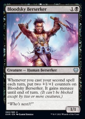 Bloodsky Berserker - Kaldheim-(080)-Foil