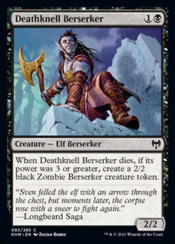Deathknell Berserker - Kaldheim-(083)-Foil