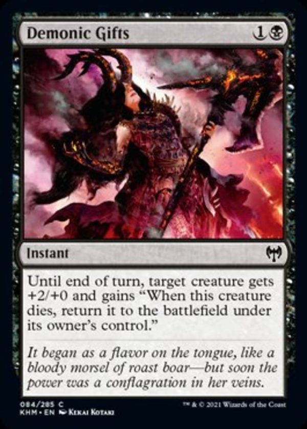 Demonic Gifts - Kaldheim-(084)-Foil