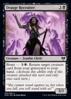 Draugr Recruiter - Kaldheim-(087)-Foil