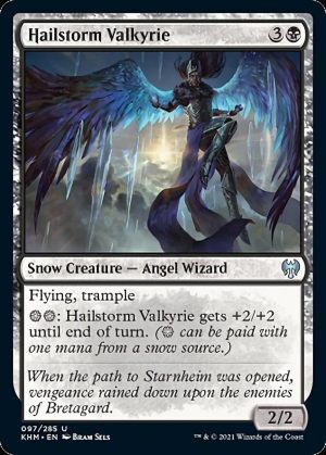 Hailstorm Valkyrie - Kaldheim-(097)-Foil