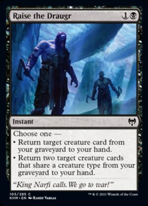 Raise the Draugr - Kaldheim-(105)-Foil