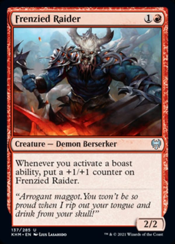Frenzied Raider - Kaldheim-(137)-Foil