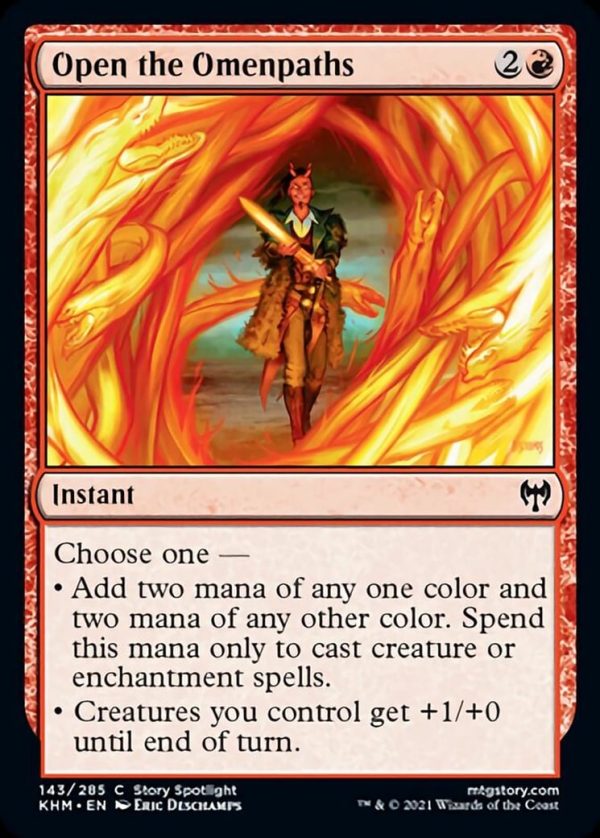 Open the Omenpaths - Kaldheim-(143)-Foil