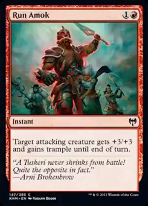 Run Amok - Kaldheim-(147)-Foil