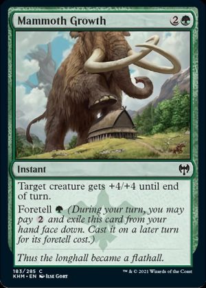 Mammoth Growth - Kaldheim-(183)-Foil