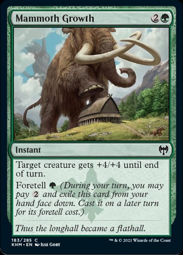 Mammoth Growth - Kaldheim-(183)-Foil