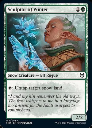 Sculptor of Winter - Kaldheim-(193)-Foil