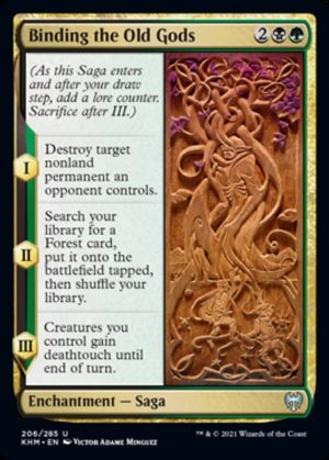 Binding the Old Gods - Kaldheim-(206)-Foil