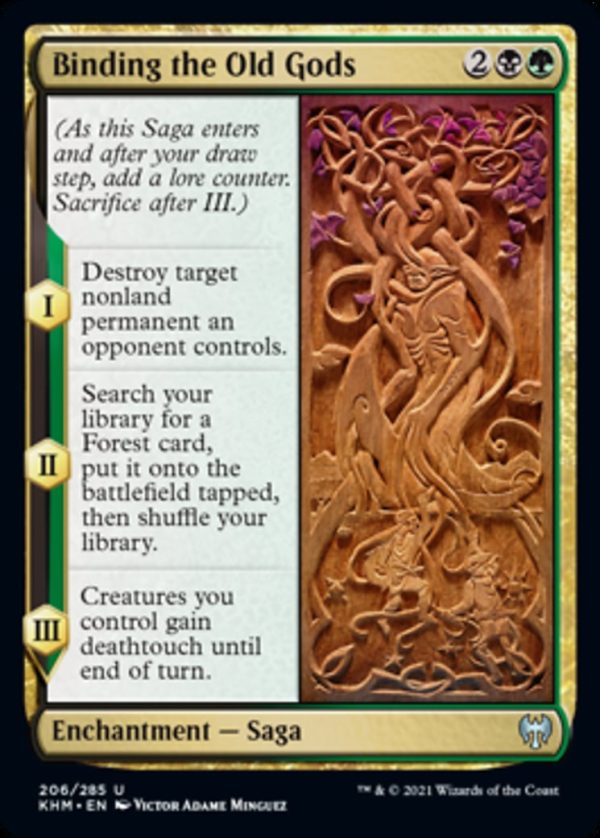 Binding the Old Gods - Kaldheim-(206)-Foil