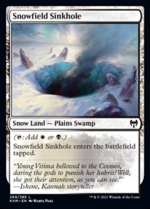 Snowfield Sinkhole - Kaldheim-(269)