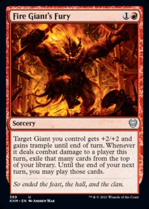 Fire Giant's Fury - Kaldheim-(389)