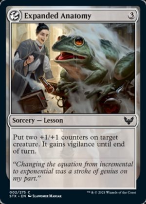 Expanded Anatomy - Strixhaven: School of Mages-(002)-Foil