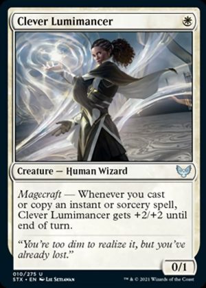 Clever Lumimancer - Strixhaven: School of Mages-(010)-Foil