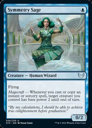 Symmetry Sage - Strixhaven: School of Mages-(056)-Foil