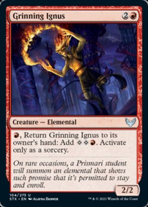 Grinning Ignus - Strixhaven: School of Mages-(104)
