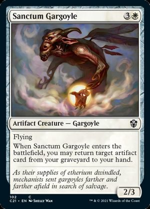 Sanctum Gargoyle - Commander 2021-(102)