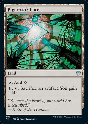 Phyrexia's Core - Commander 2021-(309)