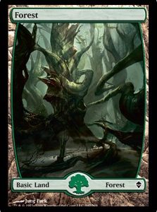 Forest - Zendikar-(247)-Foil