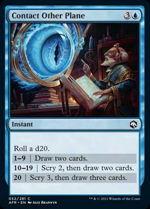 Contact Other Plane - Adventures in the Forgotten Realms-(052)-Foil