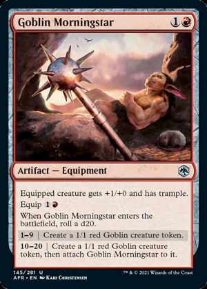 Goblin Morningstar - Adventures in the Forgotten Realms-(145)-Foil