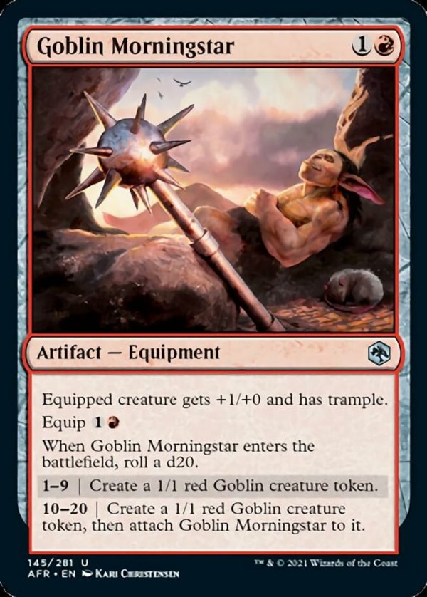 Goblin Morningstar - Adventures in the Forgotten Realms-(145)-Foil