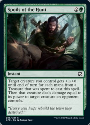 Spoils of the Hunt - Adventures in the Forgotten Realms-(205)-Foil