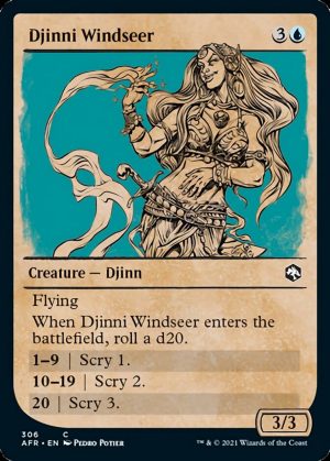 Djinni Windseer - Adventures in the Forgotten Realms-(306)