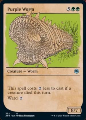 Purple Worm - Adventures in the Forgotten Realms-(332)