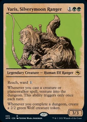 Varis, Silverymoon Ranger - Adventures in the Forgotten Realms-(335)-Foil