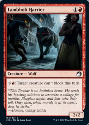 Lambholt Harrier - Innistrad: Midnight Hunt-(145)