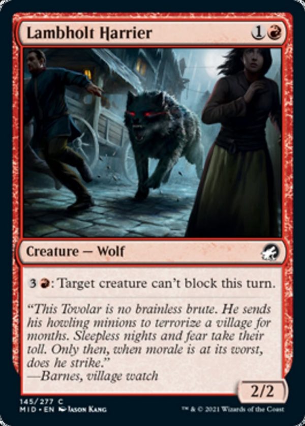 Lambholt Harrier - Innistrad: Midnight Hunt-(145)