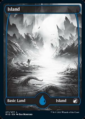 Island - Innistrad: Midnight Hunt-(271)