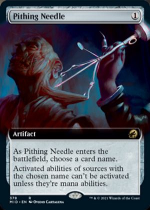 Pithing Needle - Innistrad: Midnight Hunt-(378)