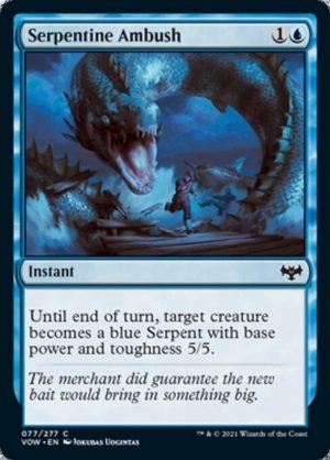 Serpentine Ambush - Innistrad: Crimson Vow-(077)