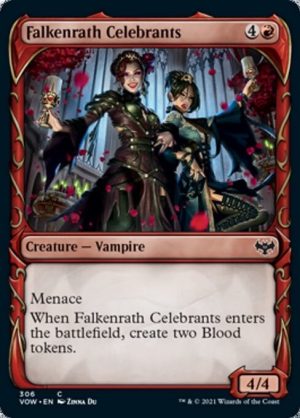Falkenrath Celebrants - Innistrad: Crimson Vow-(306)