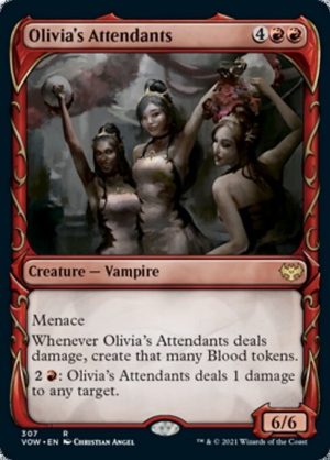 Olivia's Attendants - Innistrad: Crimson Vow-(307)
