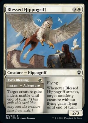 Blessed Hippogriff // Tyr's Blessing - Commander Legends: Battle for Baldur's Gate-(011)