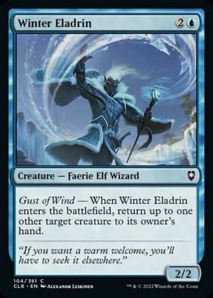 Winter Eladrin - Commander Legends: Battle for Baldur's Gate-(104)