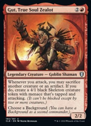 Gut, True Soul Zealot - Commander Legends: Battle for Baldur's Gate-(180)-Foil