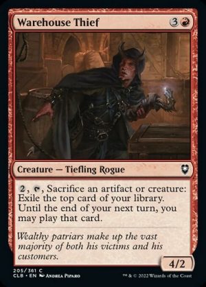 Warehouse Thief - Commander Legends: Battle for Baldur's Gate-(205)