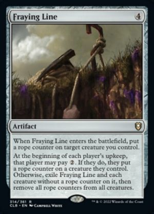 Fraying Line - Commander Legends: Battle for Baldur's Gate-(314)-Foil