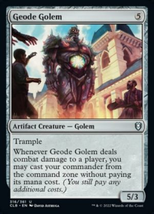 Geode Golem - Commander Legends: Battle for Baldur's Gate-(316)