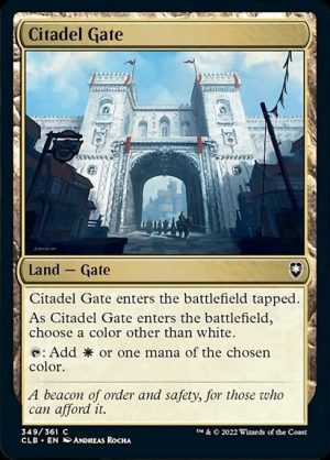 Citadel Gate - Commander Legends: Battle for Baldur's Gate-(349)