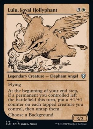 Lulu, Loyal Hollyphant - Commander Legends: Battle for Baldur's Gate-(379)