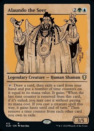 Alaundo the Seer - Commander Legends: Battle for Baldur's Gate-(412)