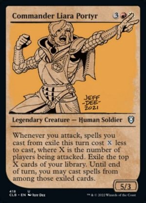 Commander Liara Portyr - Commander Legends: Battle for Baldur's Gate-(418)-Foil