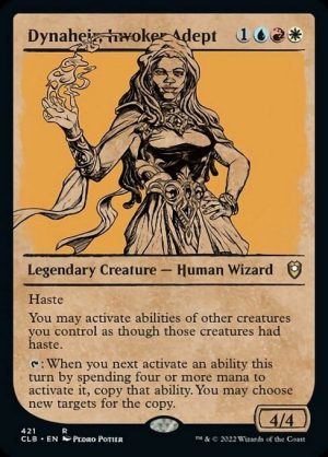 Dynaheir, Invoker Adept - Commander Legends: Battle for Baldur's Gate-(421)-Foil