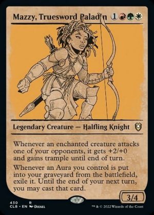 Mazzy, Truesword Paladin - Commander Legends: Battle for Baldur's Gate-(430)
