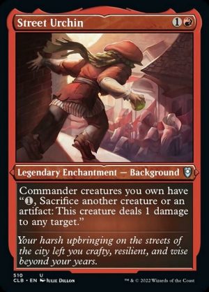 Street Urchin - Commander Legends: Battle for Baldur's Gate-(510)-Foil